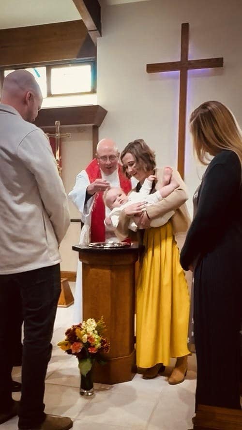 Baptism at Peace With Christ Lutheran Church in Fort Collins, CO