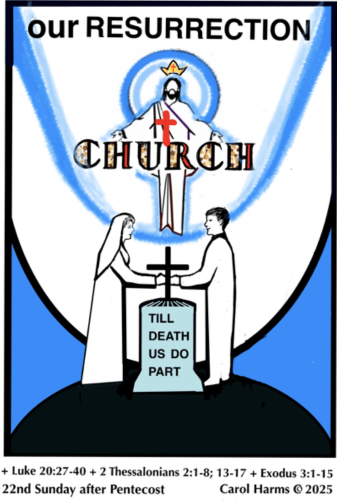 Peace With Christ Lutheran Church sermon image for the sermon titled "Questions Answered in the Resurrection"