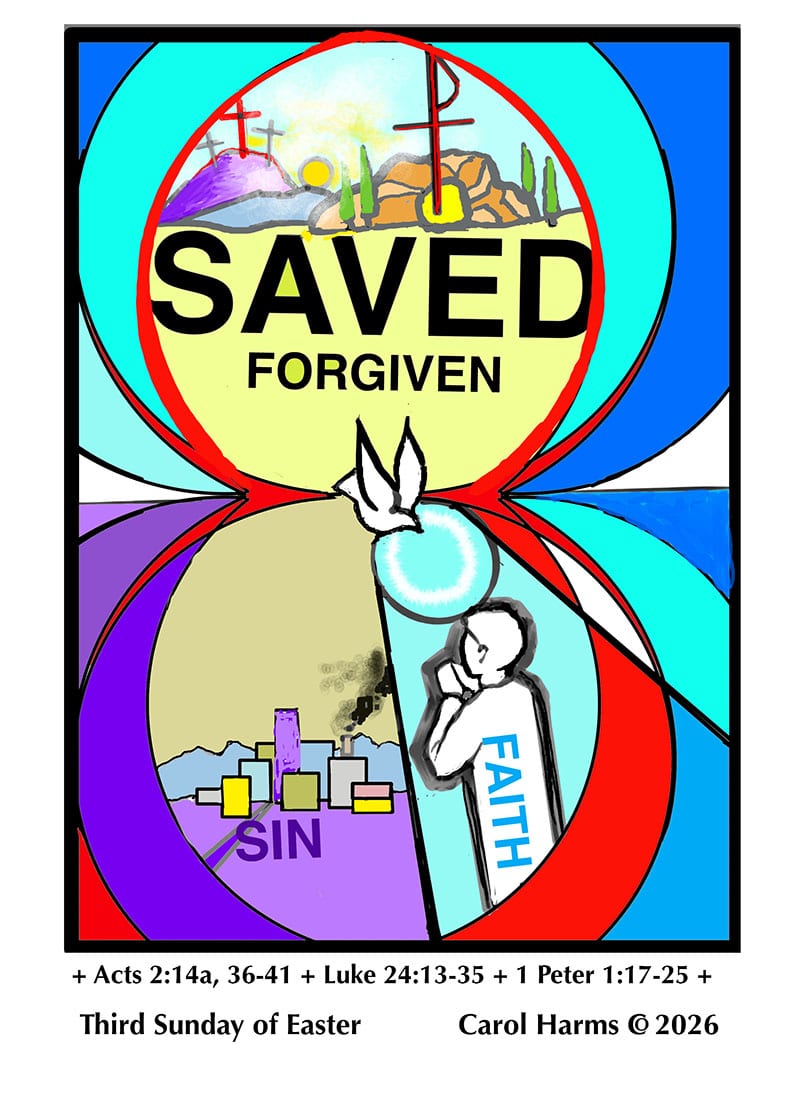Peace With Christ Lutheran Church sermon image for the sermon titled "Saved"